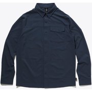 シェイドライトロングスリーブシャツ Shade Lite Long Sleeve Shirt OM3565 492 Zinc Lサイズ [アウトドア シャツ メンズ]