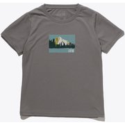 ハードウェアロゴショートスリーブT Hardwear Logo Short Sleeve T OR5408 097 Titanium XLサイズ [アウトドア カットソー レディース]