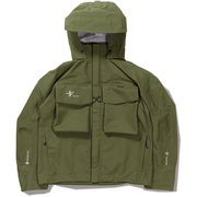 ダイナウェーディングJKT Dyna Wading Jacket 5013346 233 ダークオリーブ Lサイズ [釣り レインウェア メンズ]