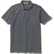 FF Fish ポロ S/S FF Fish Polo S/S 5215317 020 グレー Mサイズ [アウトドア シャツ メンズ]