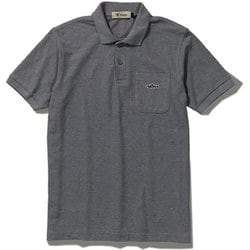 FF Fish ポロ S/S FF Fish Polo S/S 5215317 020 グレー Lサイズ [アウトドア シャツ メンズ]