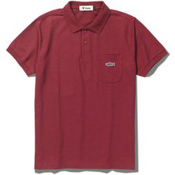 FF Fish ポロ S/S FF Fish Polo S/S 5215317 082 バーガンディ Mサイズ [アウトドア シャツ メンズ]