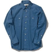 SCシャンブレーシャツ SC Chambray Shirt 5212311 040 ブルー Sサイズ [アウトドア シャツ メンズ]