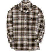 CシールドサーフェスCOCシャツ C-SHIELD Surface Check OC Shirt 5212201 218 ゴールドオーカー Lサイズ [アウトドア シャツ メンズ]