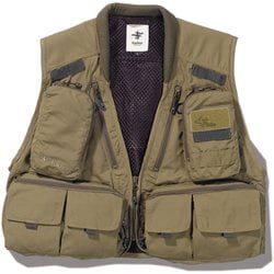 パスプルーバーベスト Path Prover Vest 5010357 010 カーキ Lサイズ [釣り ベスト メンズ]