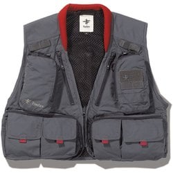 パスプルーバーベスト Path Prover Vest 5010357 022 ダークグレー Lサイズ [釣り ベスト メンズ]