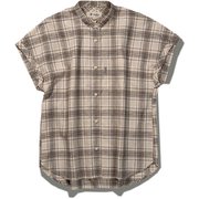 TSミストリネンシャツS/S TS Mist Linen Shirt S/S 8212367 003 アイボリー Sサイズ [アウトドア シャツ レディース]