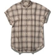 TSミストリネンシャツS/S TS Mist Linen Shirt S/S 8212367 003 アイボリー Mサイズ [アウトドア シャツ レディース]