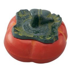 南部鉄器練り朱肉 柿 NT-13