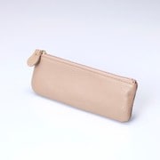 本革フラットペンケース グレージュ GRE-FP-07