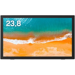 液晶ディスプレイ/23.8型/FullHD(1920×1080)/VAパネル/ノングレア/静電容量式マルチタッチディスプレイ ブラック GH-LCT24C-BK