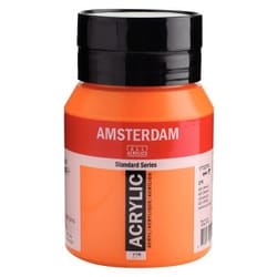 アムステルダムアクリリックカラー 500ml #276 アゾオレンジ T1772-276-2