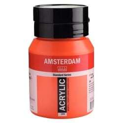 アムステルダムアクリリックカラー 500ml #398 ナフトールレッドライト T1772-398-2
