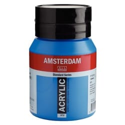 アムステルダムアクリリックカラー 500ml #572 プライマリーシアン T1772-572-2