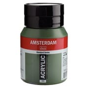 アムステルダムアクリリックカラー 500ml #622 オリーブグリーンディープ T1772-622-2