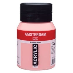 アムステルダムアクリリックカラー 500ml #316 ベネシャンローズ T1772-316-2