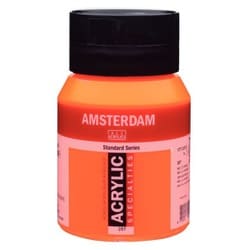 アムステルダムアクリリックカラー 500ml #257 リフレックスオレンジ T1772-257-2