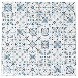 セラミック鍋敷き 20×20cm タイルコラージュ K-10447TC