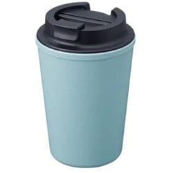 ダブルウォールタンブラー バンブーファイバー配合 340ml スモークブルー TS-1697-034