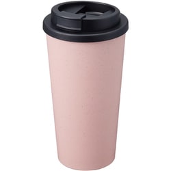 ダブルウォールタンブラー バンブーファイバー配合 480ml スモークピンク TS-1733-030