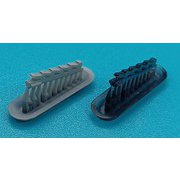 3D7203 1/72 Bf109E-1/3/4/7 排気管 （AZモデル用） [プラモデル用パーツ]