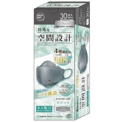 特殊な空間設計 マスク シャロングレー 30枚入