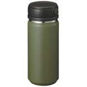 Zalatto サーモハンドルスタイルボトル 350ml カーキ TS-1411-025