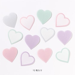 FUKIDASHI MESSAGE SEAL HEART GFM-03