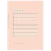 SUMMARY NOTE BOOK B5 CORAL PINK GSNB5-06