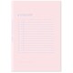 SUMMARY NOTE BOOK A5 PALE PINK GSNA5-02