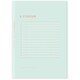 SUMMARY NOTE BOOK A5 PALE GREEN GSNA5-08