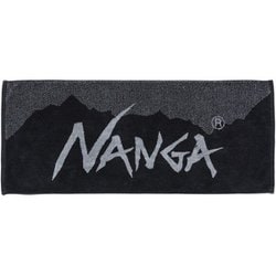 ロゴフェイスタオル NANGA LOGO FACE TOWEL N1FT M.GRY [フェイスタオル]