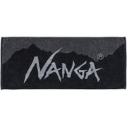ロゴフェイスタオル NANGA LOGO FACE TOWEL N1FT M.GRY [フェイスタオル]