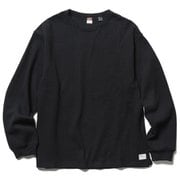 エコハイブリッド ワッフルロングスリーブティー ECO HYBRID WAFFLE L/S TEE N000283 BLK Lサイズ [アウトドア カットソー メンズ]