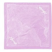 パルバットコントアーマップバンダナ PARBAT CONTOUR MAP BANDANNA N1GT MAUVE [バンダナ]