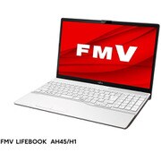 FMVA45H1W [ノートパソコン/FMV AHシリーズ/15.6型ワイド/Core i3-1115G4/メモリ 8GB/SSD 256GB/Windows 11 Home/Office Home and Business 2021/プレミアムホワイト]