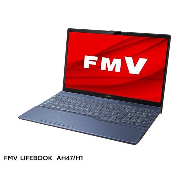 FMVA47H1LC [ノートパソコン/FMV AHシリーズ/15.6型ワイド/Core i5-1135G7/メモリ 16GB/SSD 512GB/Windows 11 Home/Office Home and Business 2021/メタリックブルー/ヨドバシカメラ限定モデル]
