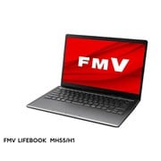 FMVM55H1BC [ノートパソコン/FMV MHシリーズ/14.0型Full HD/Core i5-1135G7/メモリ 16GB/SSD 512GB/Windows 11 Home/Office Home and Business 2021/ダーククロム/ヨドバシカメラ限定モデル]