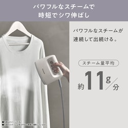 Panasonic  衣類スチーマー  NI-FS430-C  アイボリー Amazon | パナソニック 衣類スチーマー パワフルスチーム