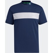 AD23SS NMJ70 HT6873 NV J/L [ゴルフシャツ メンズ PG チェストストライプS/Sモックネックシャツ 半袖 J/L カレッジネイビー]