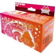 うんこ入浴料 バスボール イチゴ＆オレンジ [入浴剤]