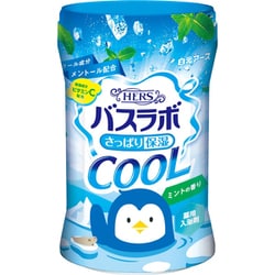 HERS バスラボボトル クール ミントの香り 500g [医薬部外品 薬用 入浴剤 スキンケア 保湿 ヒアルロン酸 ビタミンC 粉末]