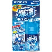 アイスノン 爆冷スプレー 無香料 95mL [衣類用 携帯用 極寒 汗のニオイ消臭 暑さ対策]