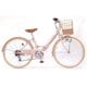 ジュニアバイシクル 24インチ ライトピンク GR-APRICOT