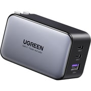USB急速充電器 Nexode PD 65W GaN Fast Black USB PD(パワーデリバリー)対応 USB-C×2/USB-A×1 GaN Fast II搭載 折りたたみ式プラグ採用 10334