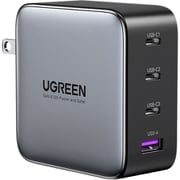 USB急速充電器 Nexode 100W GaN Fast Black USB PD(パワーデリバリー)対応 100W USB-C×3/USB-A×1 GaN搭載 折りたたみ式プラグ採用 40737