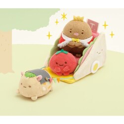 ☆新品☆すみっコぐらし たべもの王国 てのりぬいぐるみセット ヨドバシ.com - サンエックス San-X MF93101 すみっコぐらし
