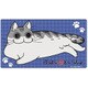 クロックワークス 万能マットコレクション Vol.151 夜は猫といっしょ A [トレーディングカード用品]