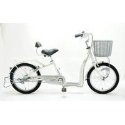 シティサイクル シニア向け自転車 こげーるneoII 203Phiten 20インチ 内装3段変速 シルキーホワイト 9041