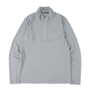 クライムスピードロングスリーブジップ Climb Speed L/S Zip TSSMC214 046 グレー Sサイズ [アウトドア カットソー メンズ]